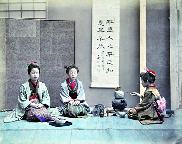 Shinichi Suzuki II, Tea Ceremony, 1880’s ©MNAA – Guimet, Paris.